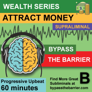 Just below the threshold of your hearing the subliminal - supraliminal message talks to your subconscious to deliver powerful results accompanied by Binaural Beats